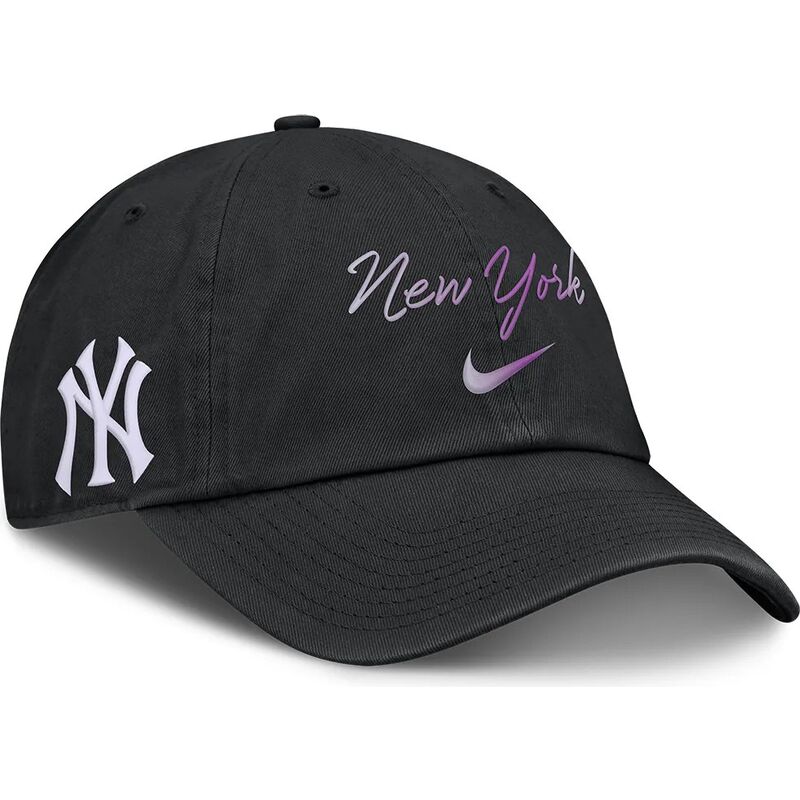 casquette-courbee-noire-ajustable-mothers-day-club-unstructured-organic-cotton-new-york-yankees-mlb-nike