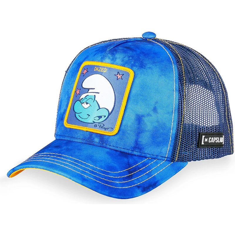 cap-curbata-blue-snapback-the-smurfs-de-capslab