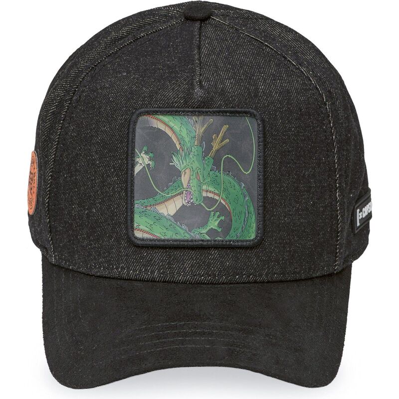 cap-curbata-black-snapback-shenron-dragon-ball-de-capslab