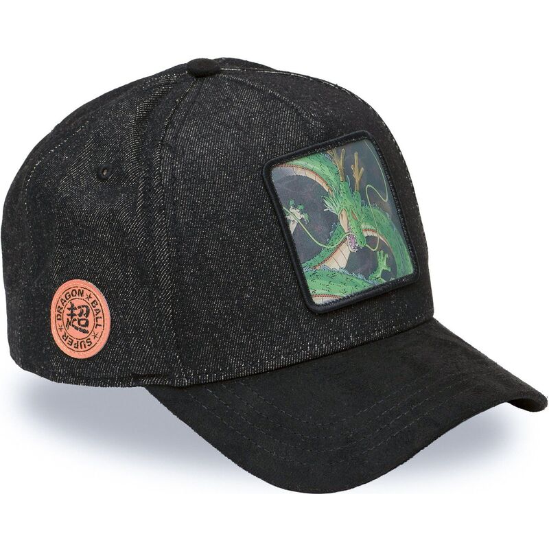cap-curbata-black-snapback-shenron-dragon-ball-de-capslab