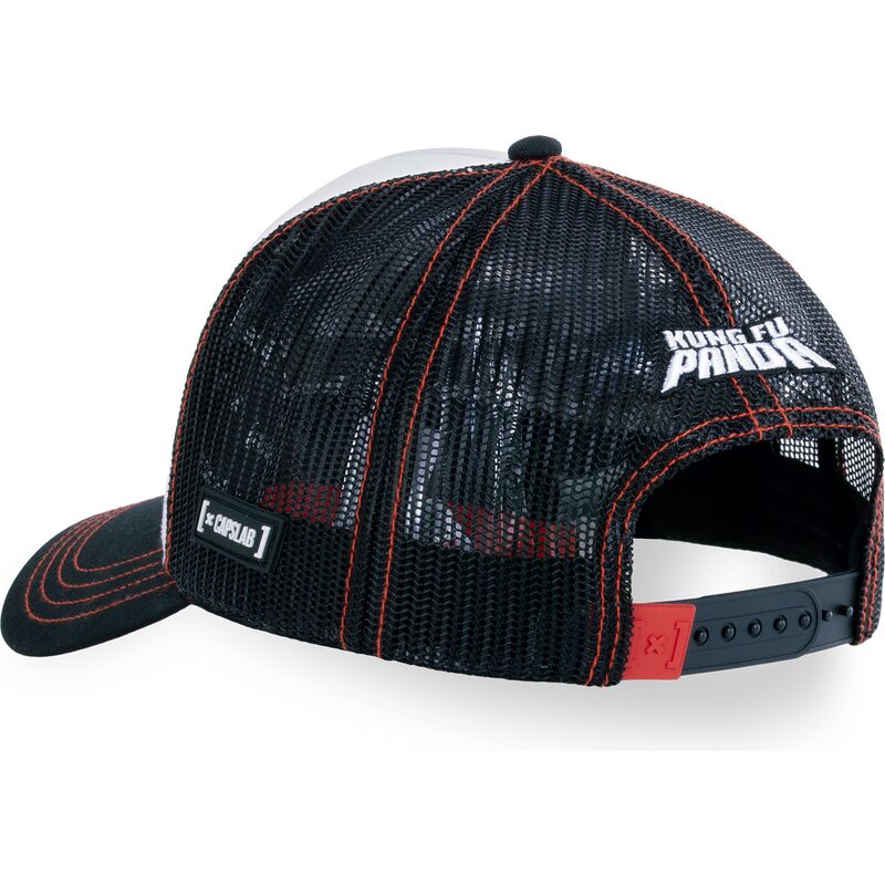 casquette-trucker-blanche-et-noire-po-always-hungry-kfp-takb-kung-fu-panda-capslab casquette-trucker-blanche-et-noire-po-always-hungry-kfp-takb-kung-fu-panda-capslab