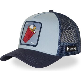 Șepci curbată albastru snapback DRK03 BEEB Beer Pong Cocktails de Capslab