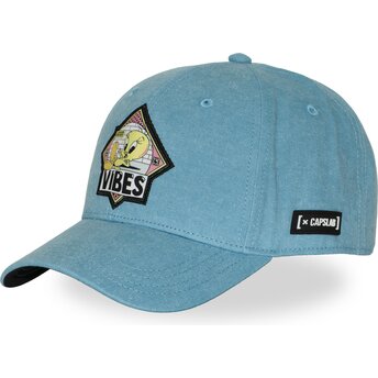 Șepci curbată albastru snapback LOO13 PCBLIFB Tweety Looney Tunes de Capslab