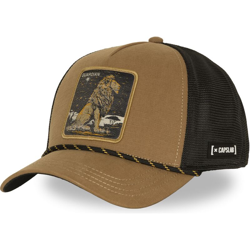 cap-curbata-brown-snapback-lion-beasts-de-capslab