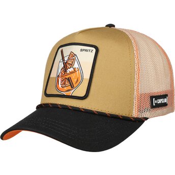 Cap curbată multicolor snapback Spritz Cocktails de Capslab
