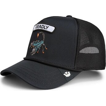 Șepci curbată negru snapback GB2 Deadly Scorp The Rocker The Farm Goorin Bros.