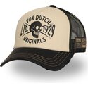epci-curbata-bej-snapback-crew28-de-von-dutch