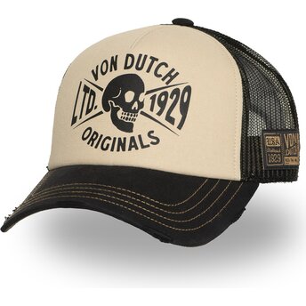 Șepci curbată bej snapback CREW28 de Von Dutch