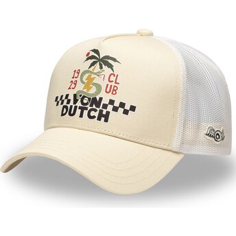 Șepci curbată bej snapback SURF10 de Von Dutch