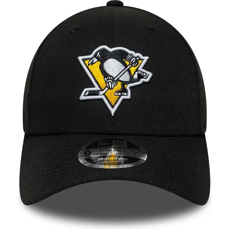 epci-curbata-negru-snapback-9forty-m-crown-team-de-pittsburgh-penguins-nhl-de-new-era