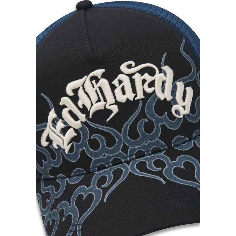 epci-curbata-negru-snapback-flaming-de-ed-hardy