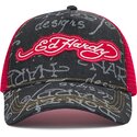 epci-curbata-negru-snapback-don-denim-de-ed-hardy