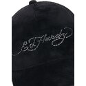 epci-curbata-negru-snapback-core-silver-diamante-velour-de-ed-hardy