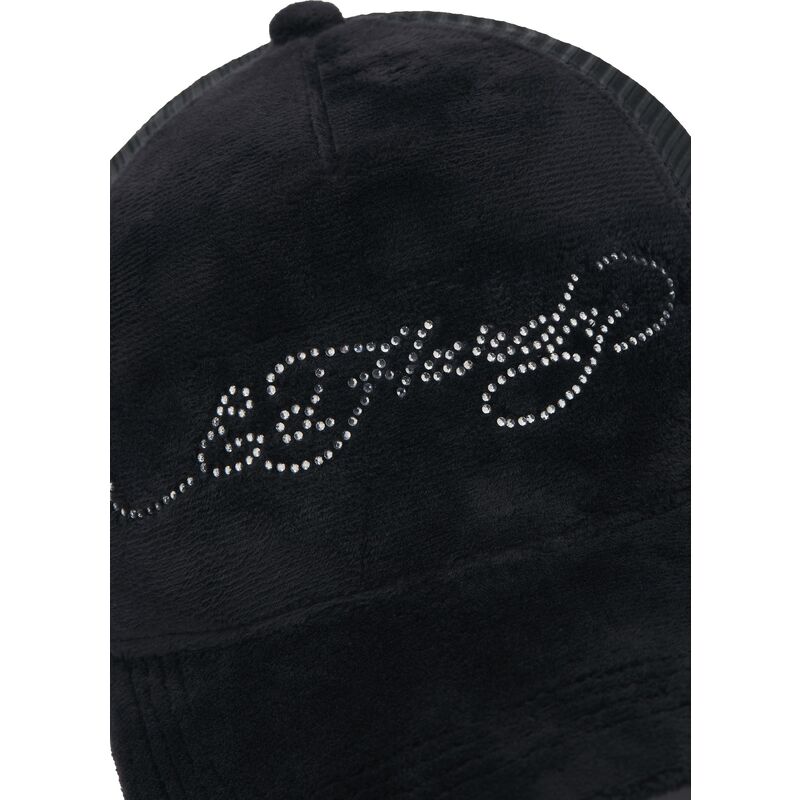 epci-curbata-negru-snapback-core-silver-diamante-velour-de-ed-hardy