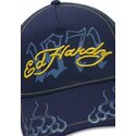 epci-curbata-bleumarin-snapback-1971-de-ed-hardy