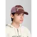 epci-curbata-maro-snapback-rosa-skull-and-roses-de-ed-hardy