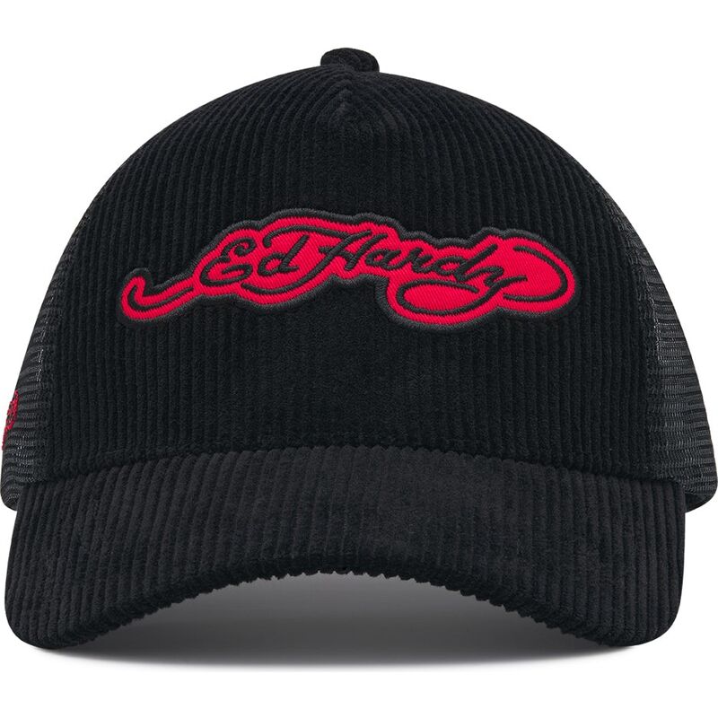 epci-curbata-negru-snapback-embroidery-applique-cord-de-ed-hardy