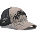 epci-curbata-gri-snapback-flaming-de-ed-hardy