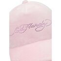 epci-curbata-roz-snapback-diamante-velour-de-ed-hardy