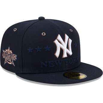 Șepci plată bleumarin fitted 59FIFTY All Star Game de New York Yankees MLB de New Era
