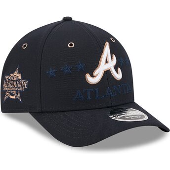 Șepci curbată bleumarin snapback 9FORTY M-Crown All Star Game de Atlanta Braves MLB de New Era