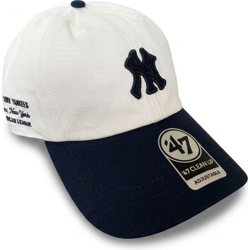 epci-curbata-bej-reglabila-clean-up-contemporary-two-tone-de-new-york-yankees-mlb-de-47-brand