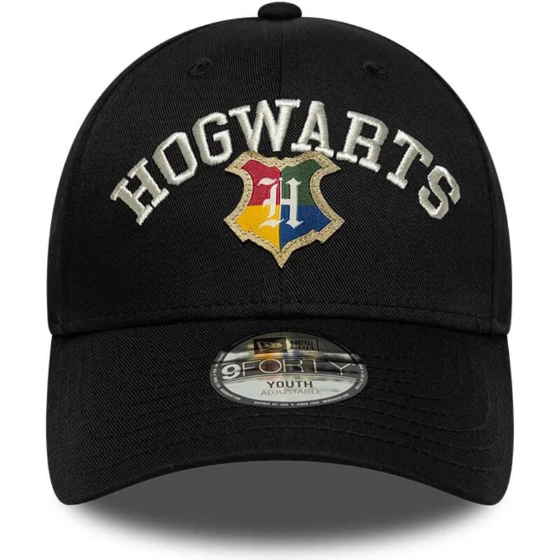epci-curbata-negru-snapback-pentru-copii-9forty-wordmark-de-hogwarts-harry-potter-de-new-era