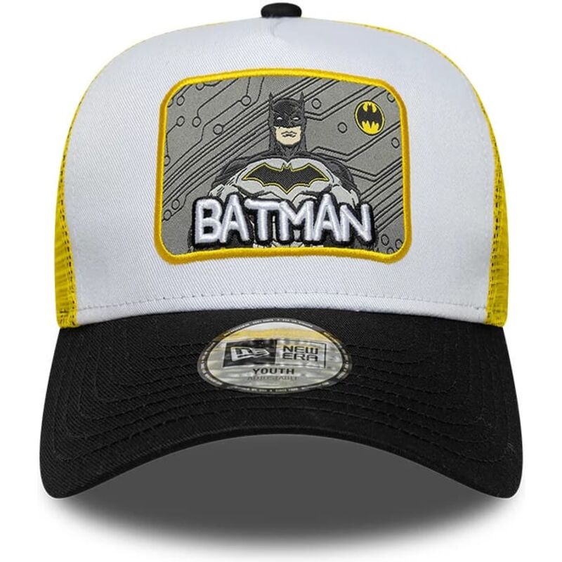 epci-curbata-papagal-snapback-pentru-copii-a-frame-patch-de-batman-dc-comics-de-new-era