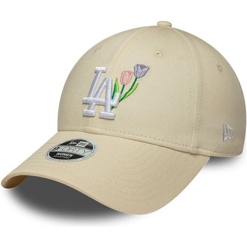 epci-curbata-bej-reglabila-9forty-flower-icon-de-los-angeles-dodgers-mlb-de-new-era