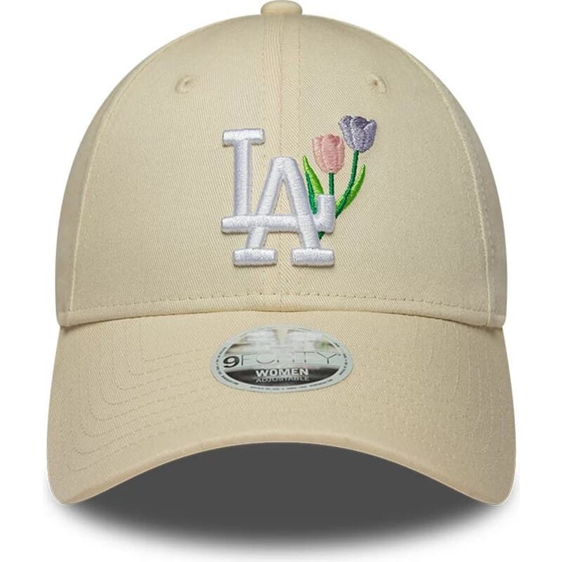 epci-curbata-bej-reglabila-9forty-flower-icon-de-los-angeles-dodgers-mlb-de-new-era