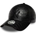 epci-curbata-negru-reglabila-9forty-pu-pattern-de-new-york-yankees-mlb-de-new-era