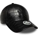 epci-curbata-negru-reglabila-9forty-pu-pattern-de-new-york-yankees-mlb-de-new-era