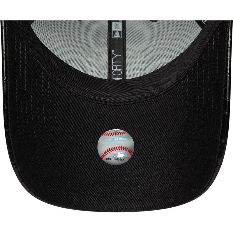 epci-curbata-negru-reglabila-9forty-pu-pattern-de-new-york-yankees-mlb-de-new-era