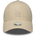 epci-curbata-bej-snapback-9forty-m-crown-winter-borg-de-los-angeles-dodgers-mlb-de-new-era