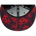 epci-plata-albastru-snapback-pentru-copii-9fifty-piping-de-superman-dc-comics-de-new-era