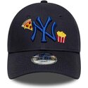 epci-curbata-bleumarin-reglabila-pentru-copii-9forty-food-icon-de-new-york-yankees-mlb-de-new-era