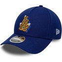 epci-curbata-albastru-snapback-9forty-m-crown-a-frame-emblem-de-los-angeles-dodgers-mlb-de-new-era