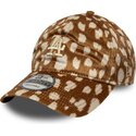 epci-curbata-maro-reglabila-9twenty-animal-print-de-los-angeles-dodgers-mlb-de-new-era