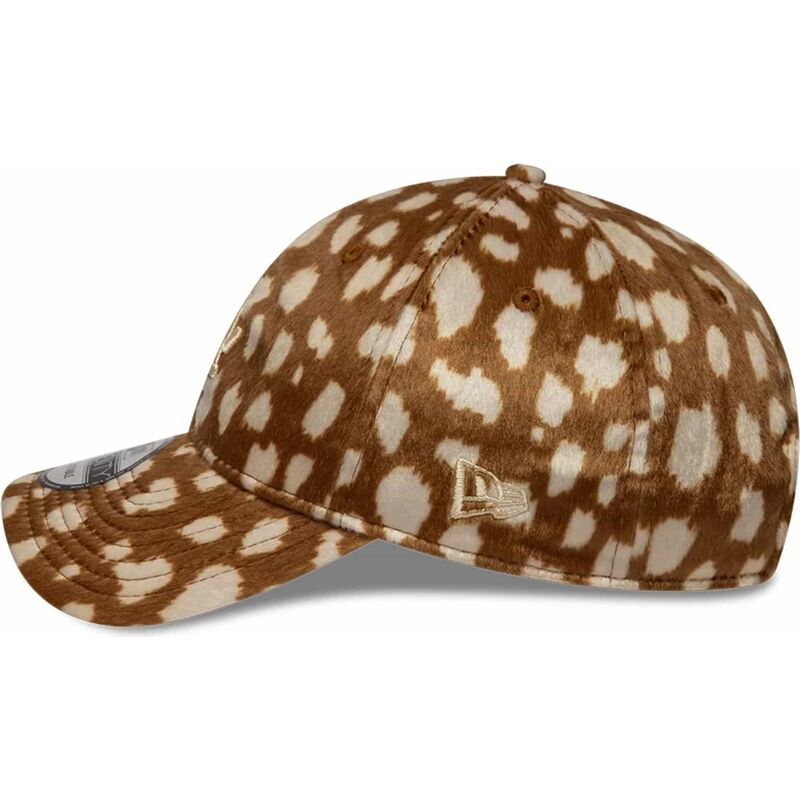 epci-curbata-maro-reglabila-9twenty-animal-print-de-los-angeles-dodgers-mlb-de-new-era