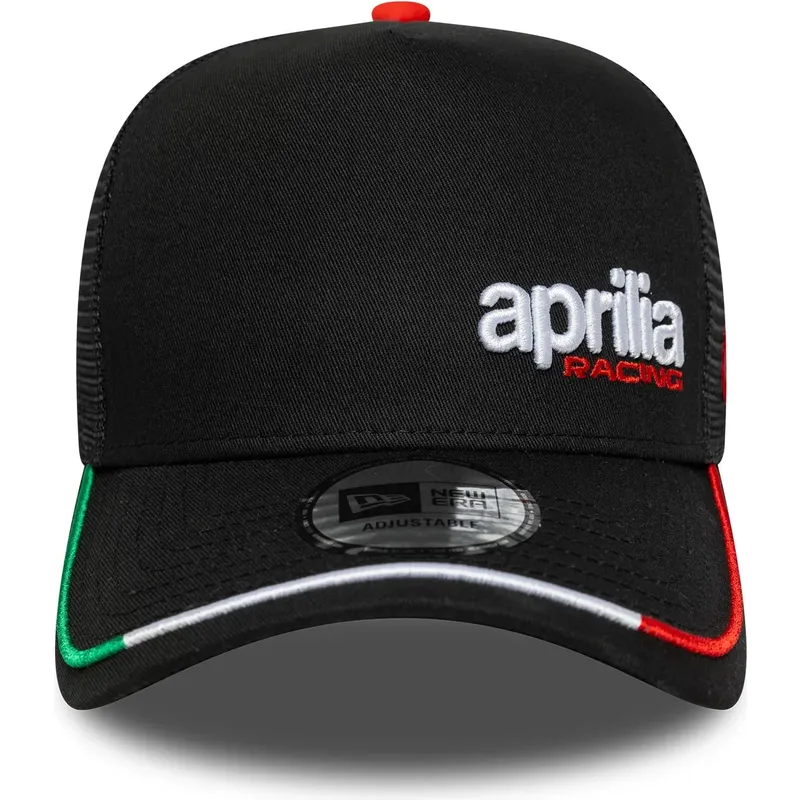 epci-curbata-negru-snapback-e-frame-flawless-aprilia-piaggio-de-new-era