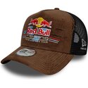epci-curbata-maro-snapback-a-frame-distressed-cord-de-red-bull-racing-formula-1-de-new-era