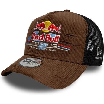 Șepci curbată maro snapback A Frame Distressed Cord de...