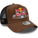 epci-curbata-maro-snapback-a-frame-distressed-cord-de-red-bull-racing-formula-1-de-new-era