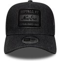 epci-curbata-negru-snapback-a-frame-patch-denim-de-new-era