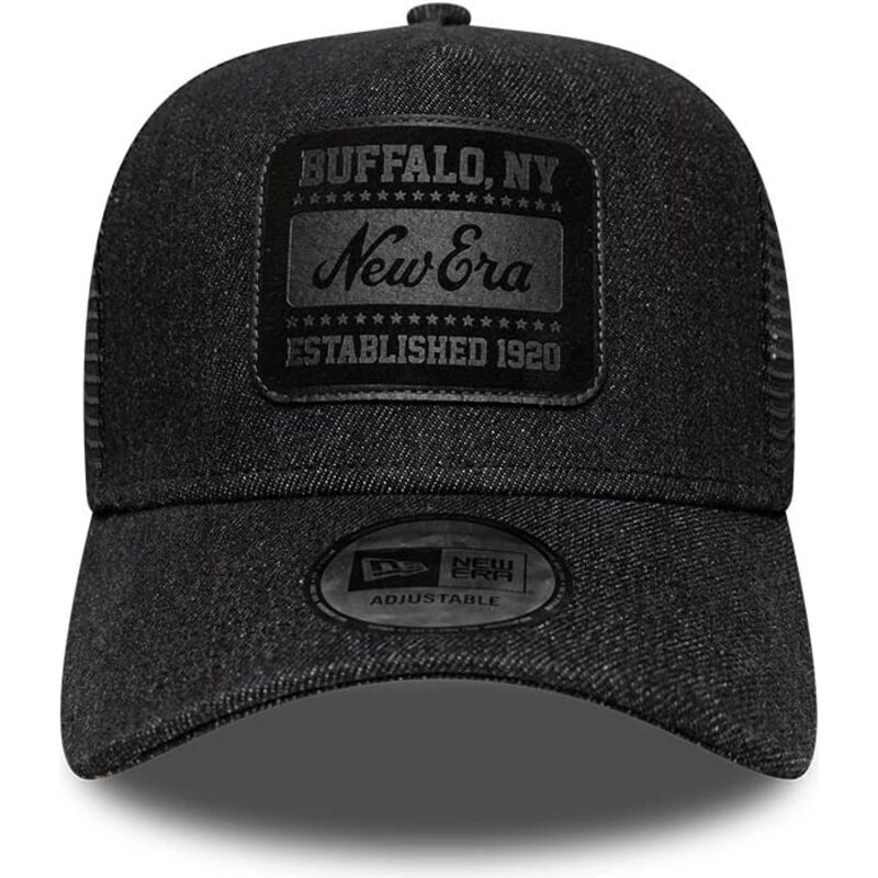 epci-curbata-negru-snapback-a-frame-patch-denim-de-new-era epci-curbata-negru-snapback-a-frame-patch-denim-de-new-era