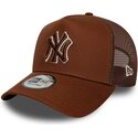 epci-curbata-maro-snapback-e-frame-outline-de-new-york-yankees-mlb-de-new-era