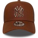 epci-curbata-maro-snapback-e-frame-outline-de-new-york-yankees-mlb-de-new-era