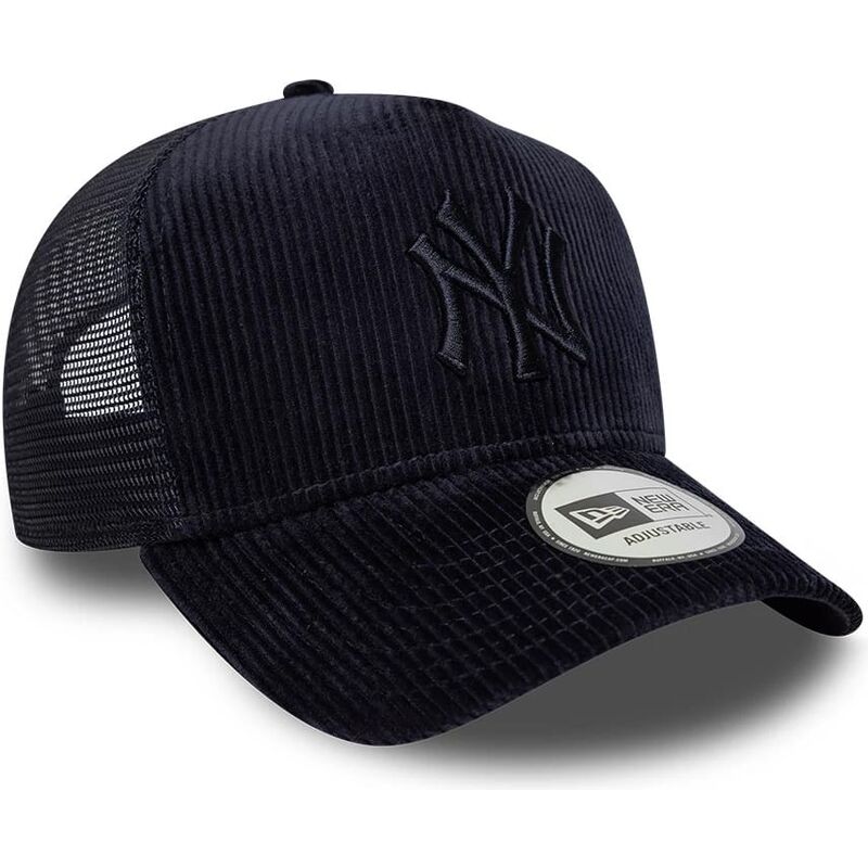 epci-curbata-bleumarin-snapback-a-frame-tonal-cord-de-new-york-yankees-mlb-de-new-era