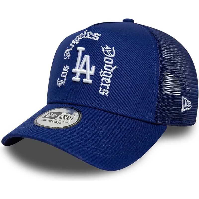 epci-curbata-albastru-snapback-a-frame-wordmark-de-los-angeles-dodgers-mlb-de-new-era