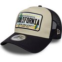 epci-curbata-bej-snapback-a-frame-license-plate-de-california-de-new-era